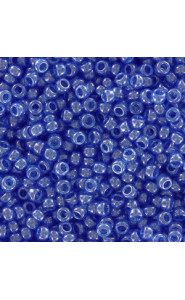 Miyuki rocailles Perlen 11/0 - Transparent azure luster 11-175